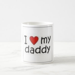 De Café Eu amo minha caneca do pai