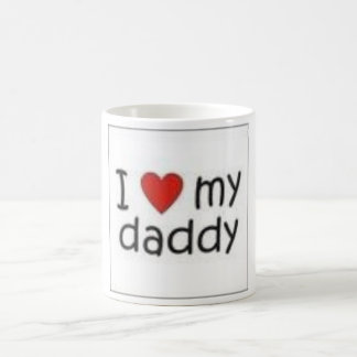 De Café Eu amo minha caneca do pai