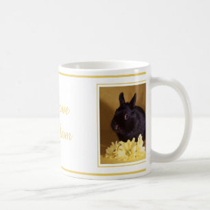 De Café Eu amo minha mamã - caneca do coelho e das
