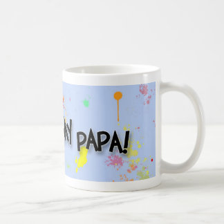 De Café Eu amo minha papá! Caneca