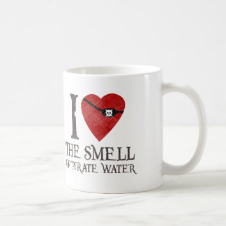 De Café Eu amo o cheiro da caneca da água do pirata