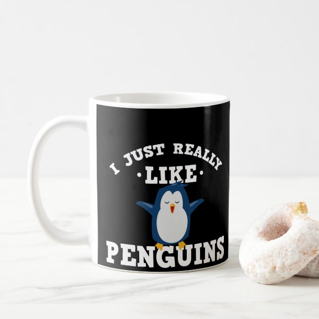 De Café Eu apenas gosto realmente da caneca das citações (Com Donut)
