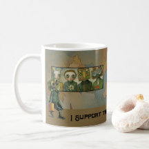 Eu apoio a Caneca do Topeka Art Guild