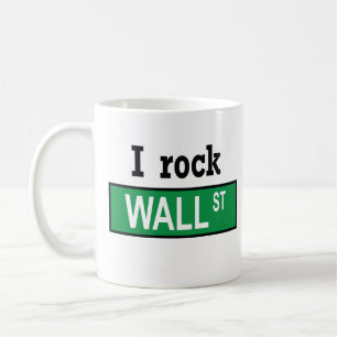 De Café Eu balanço Wall Street - caneca