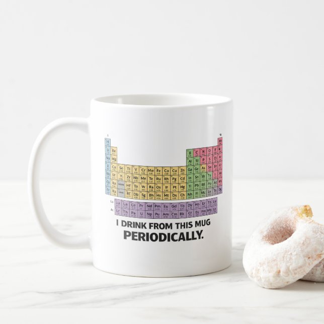 De Café Eu Bebo Desta Caneca Periodicamente (Com Donut)
