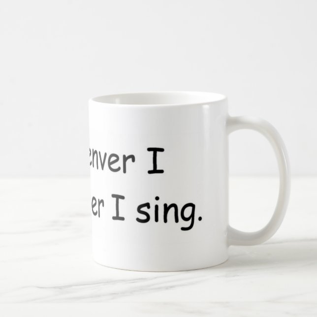 De Café Eu canto sempre que eu canto a caneca (Direita)