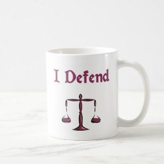 De Café Eu defendo a caneca do advogado