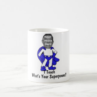De Café Eu ensino, o que sou sua superpotência? Caneca