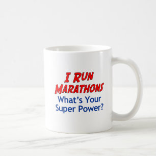 De Café Eu funciono maratonas o que é sua caneca do poder