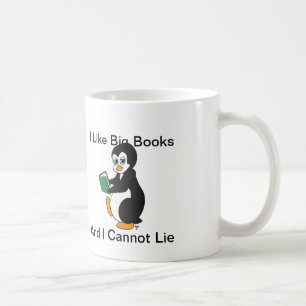 De Café Eu gosto da caneca grande dos livros