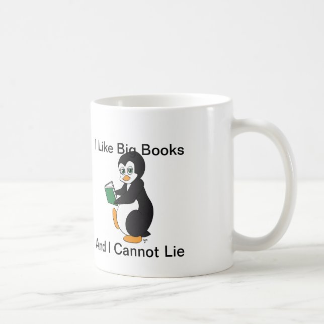 De Café Eu gosto da caneca grande dos livros (Direita)
