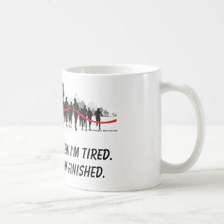 De Café Eu não paro quando eu sou caneca cansado do