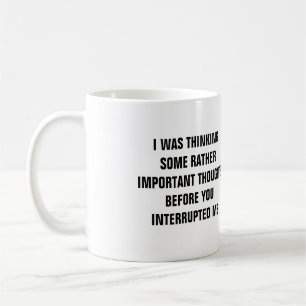 De Café Eu pensava alguma caneca importante dos