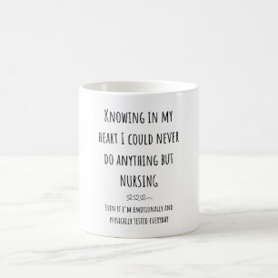 De Café "Eu poderia nunca fazer a caneca qualquer coisa