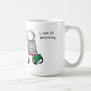 De Café "Eu posso fazer qualquer coisa" caneca