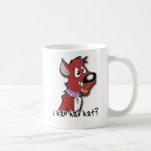 De Café Eu Posso Ter Gato? Caneca Divertida Eu posso ter c