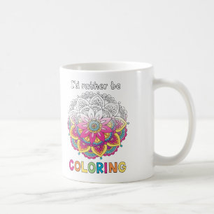 De Café Eu preferencialmente estaria colorindo a caneca