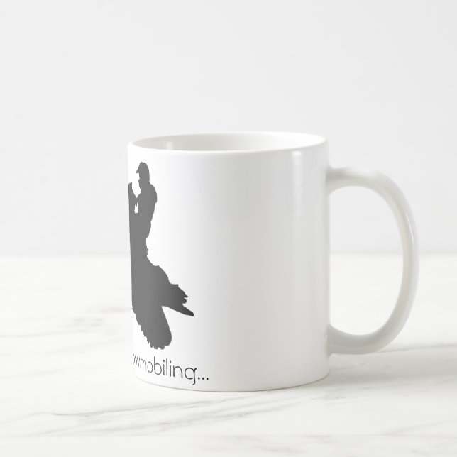 De Café Eu preferencialmente snowmobiling… a caneca (Direita)