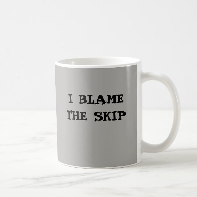 De Café Eu responsabilizo a caneca das bacias da faixa (Direita)