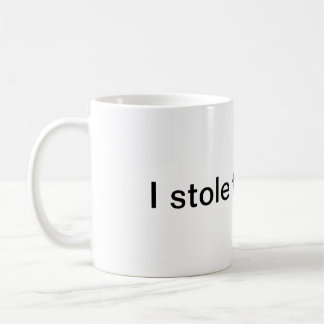 De Café Eu roubei esta caneca