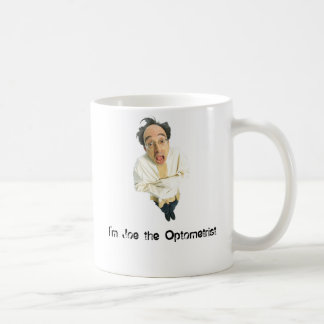 De Café Eu sou Joe a caneca do optometrista