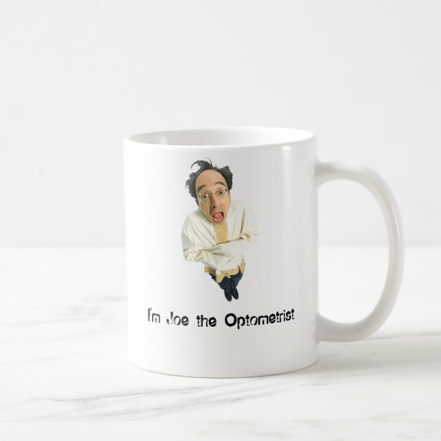De Café Eu sou Joe a caneca do optometrista (Direita)