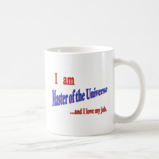 De Café Eu sou mestre da caneca dizendo do universo 2 (Direita)