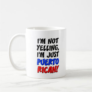 De Café Eu sou não gritando mim sou caneca engraçada