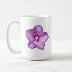 De Café Eu sou quem eu sou digo que eu sou caneca
