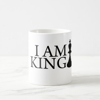 De Café Eu sou rei - caneca