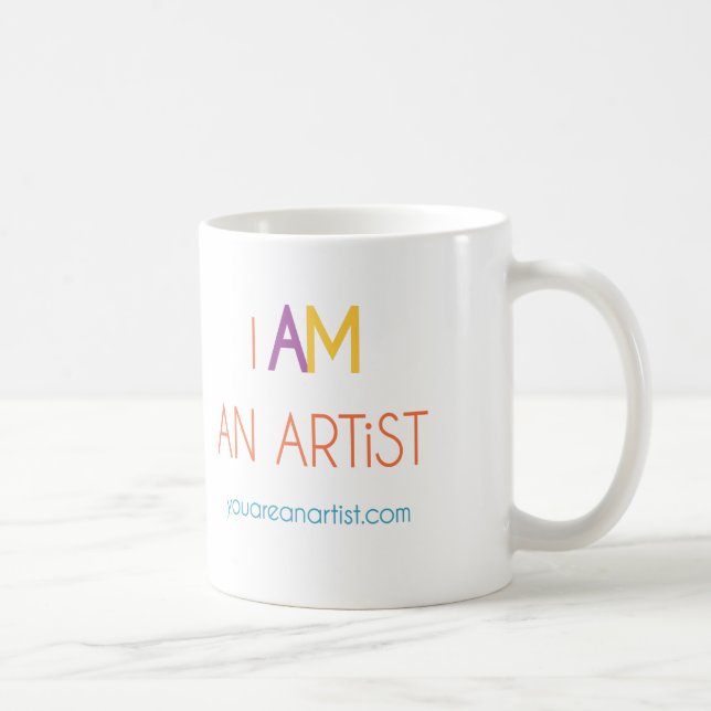 De Café Eu sou uma caneca ARTiST (Direita)