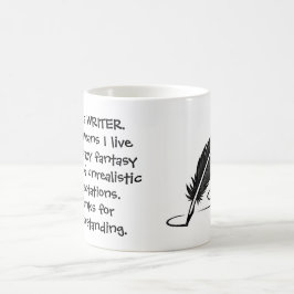 De Café Eu sou uma caneca do escritor