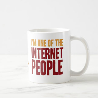 De Café Eu sou uma das pessoas da caneca do Internet