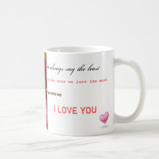 De Café "EU TE AMO" caneca
