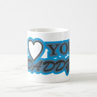 De Café Eu te amo caneca do pai