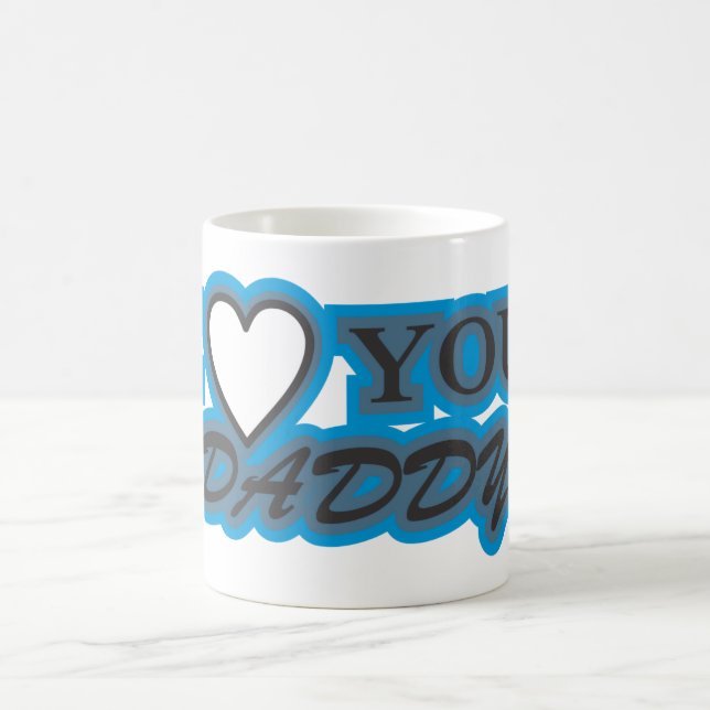 De Café Eu te amo caneca do pai (Centro)