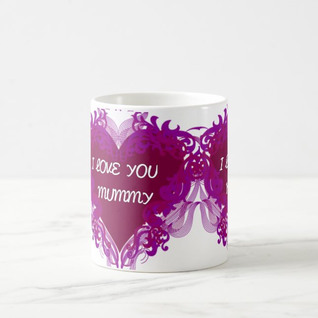 DE CAFÉ EU TE AMO CANECA ROMÂNTICA DO PRESENTE DA MAMÃ (Centro)