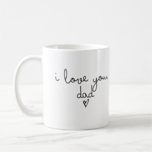 De Café Eu te amo, pai caneca