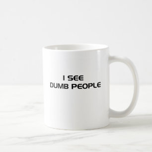 De Café Eu ver pessoas mudas da caneca