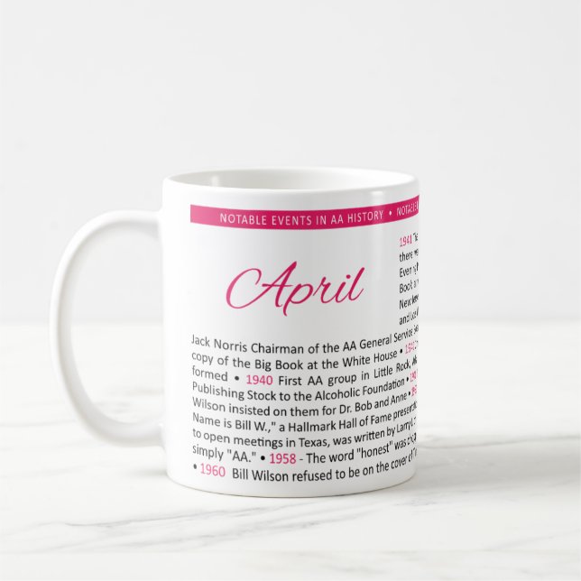 De Café Eventos Notáveis na História dos AA Caneca - Abril (Esquerda)