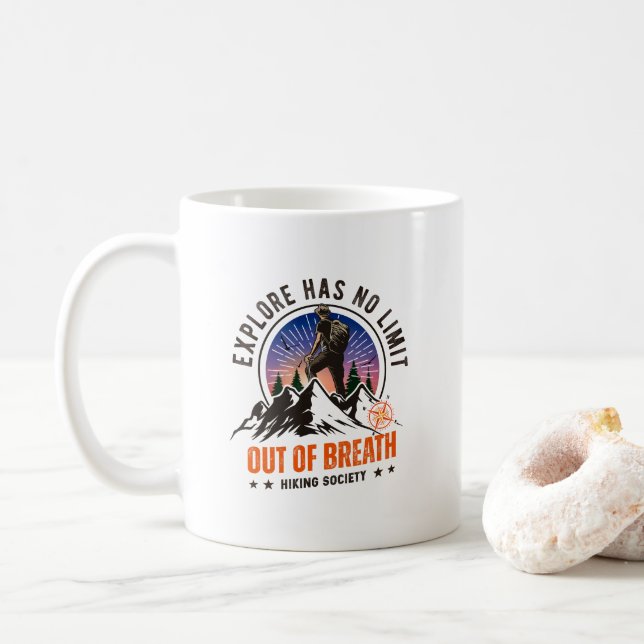 De Café Explorador Urbano | Caneca Clássica #11 (Com Donut)