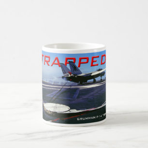 De Café F-14 Tomcat "TRAPPED!" Caneca
