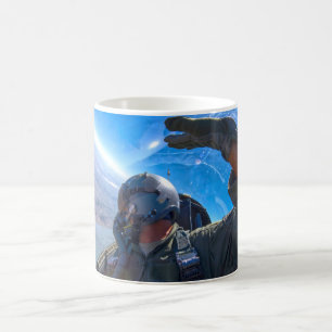 De Café F-16D LUTA FALCON! Caneca