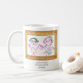 De Café Faça um Tesouro com a Arte do Seu Filho | Caneca
