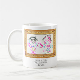 De Café Faça um Tesouro com a Arte do Seu Filho | Caneca