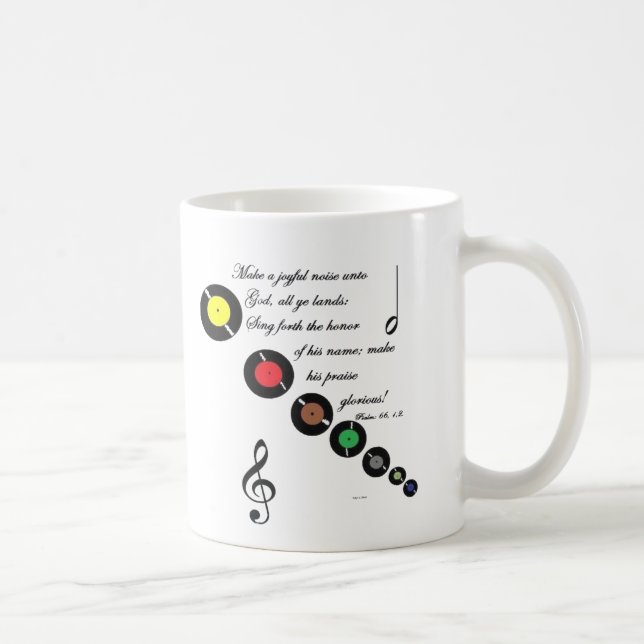 De Café Faça uma caneca alegre do ruído (Direita)