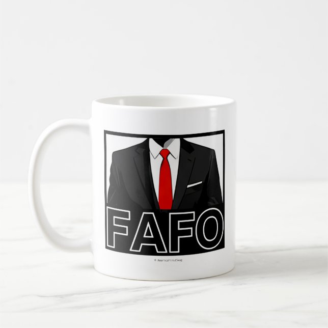 De Café FAFO - Caneca (Esquerda)