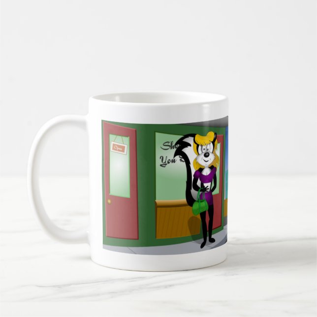De Café Faz isto… Caneca da jaritataca (Esquerda)