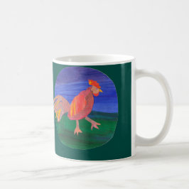 De Café Fazenda do galo da caneca da galinha 11oz