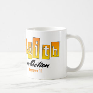 De Café Fé - Clássica Caneca Branca